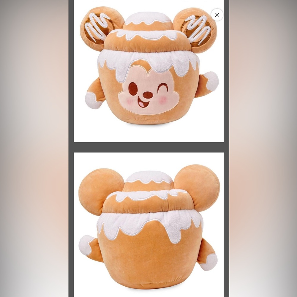 Disney Munchlings Mickey Mouse Scented
Stuffed Animal Plush Cinnamon Bun